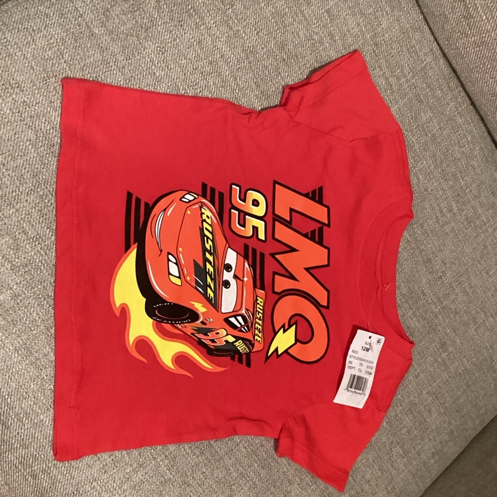 Disney Red Lightning McQueen Graphic Tee